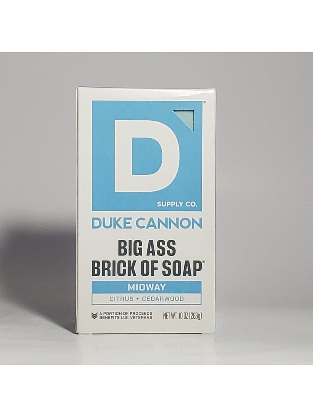 Duke Cannon Big Brick of Soap - "Midway" Scent with Citrus & Cedarwood 10 OZ New